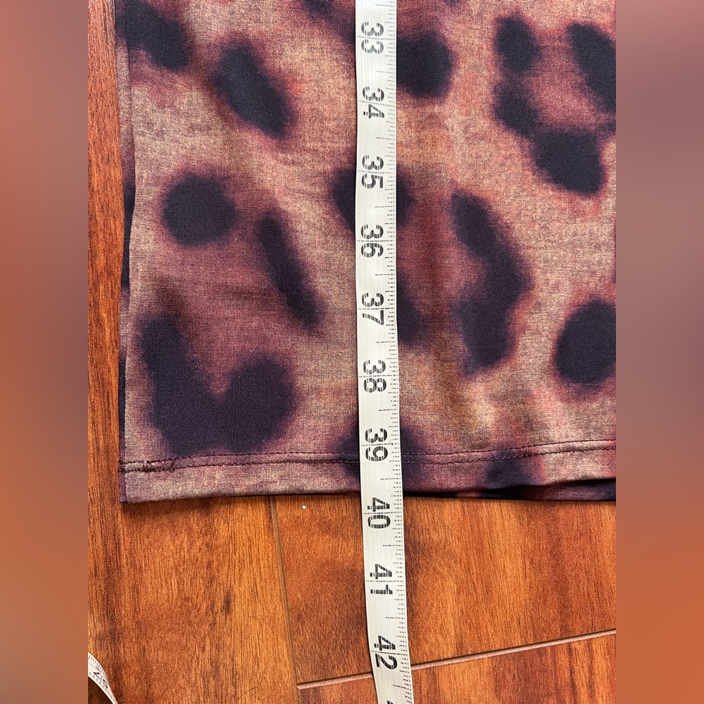 L’agence Cowl Neck Leopard Slip Dress - Picture 10 of 10